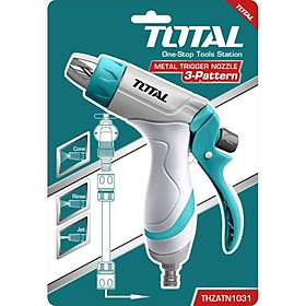 Mua Vòi Xịt Phun Nước Tưới Cây Chỉnh Tia Lõi Kim Loại cao cấp TOTAL THZATN1031 - điều chỉnh 3 chế độ kiểu phun