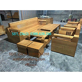 Mua Bộ bàn ghế gỗ sồi