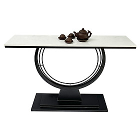 Mua Bàn console  bàn trang trí mặt đá khung sắt tròn Juno sofa CSTCT020 120x30x85 cm nhiều màu lựa chọn