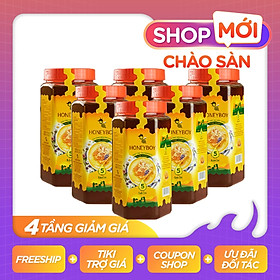 Bộ 6 Mật Ong thiên Nhiên 5 Sạch Honeyboy 1kg