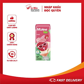 Nước Ép Hỗn Hợp Vải Và Nho Trắng Malee Tropical 180ml Thái Lan