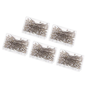 500Pcs White Pearl Head Pins for Craft, Dressmaking, Sewing & Florists & Box