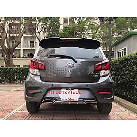 Lippo, Lip Chia Pô,Ốp Cản Sau Cho xe Wigo Hàng Cao Cấp Loại 1