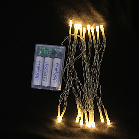 Dây đèn LED dùng pin Fairy Lights LEDPINNHO2M-VANG