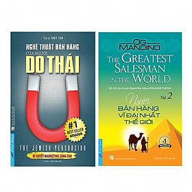 [Download Sách] Combo Nghệ Thuật Bán Hàng Của Người Do Thái + Người Bán Hàng Vĩ Đại Nhất Thế Giới (Tập 2)