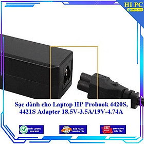 Sạc dành cho Laptop HP Probook 4420S 4421S Adapter 18.5V-3.5A/19V-4.74A - Kèm Dây nguồn - Hàng Nhập Khẩu