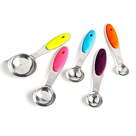 5Pcs/10Pcs Measuring Spoons Set Stainless Steel Measuring Cups for Kitchen Baking Tea Coffee