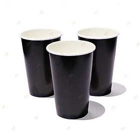 Ly giấy 16oz~472ml - Lốc 50 ly giấy có in màu đơn sắc