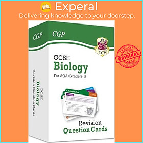 Sách - 9-1 GCSE Biology AQA Revision Question Cards by CGP Books (UK edition, paperback)