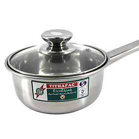 Mua Quánh inox nấp kính cao cấp đường kính 14 và 16 cm Thương hiệu Tithafac