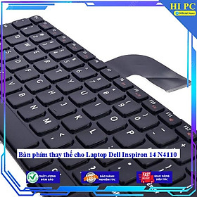 Mua Bàn phím thay thế cho Laptop Dell Inspiron 14 N4110 - Phím Zin - Hàng Nhập Khẩu