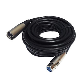 Premium XLR 3Pin Male to Female Microphone Audio Cable Cord 15m