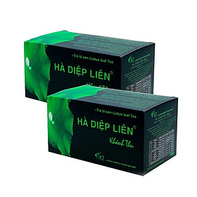 Bộ 2 Hộp Trà Lá Sen Hà Diệp Liên Khánh Thu (30 Túi Lọc / Hộp)