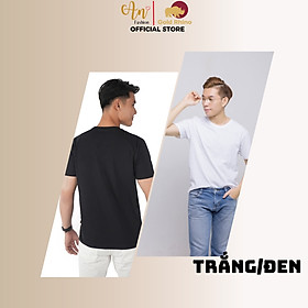 Áo Thun T-shirt Nam Cổ Tròn TRẮNG, ĐEN 100% Cotton Cao Cấp, Trẻ Trung, Thanh Lịch - Gold Rhino