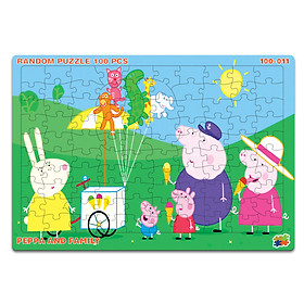 Tranh Xếp Hình 100 Mảnh Khổ A3 Minh Châu – Chủ đề Hoạt Hình – Đồ Chơi Trí Tuệ Cho Bé