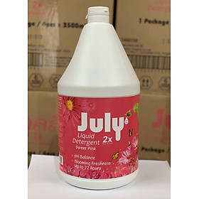 Nước giặt xả July 2X 3500ml hàng nhập khẩu chính hãng