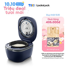 Mua Nồi cơm điện cao tần Locknlock IH pressure rice cooker EJR526GRY (1.8 Lít)- Hàng chính hãng