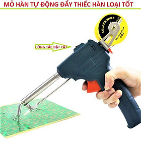 Mua Mỏ hàn tự động đẩy thiếc 60w mẫu mới mũi đặc siêu bền loại tốt