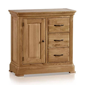 Mua Tủ Trữ Đồ 3 Ngăn Kéo Canterbury Gỗ Sồi Ibie BSC3CANO (80 x 42 cm)