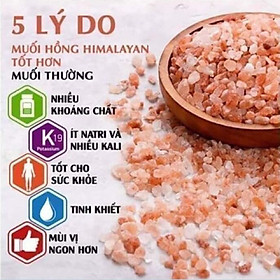 Hạt Muối hồng Himalaya 500g Sottolestelle