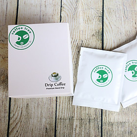 Cà phê túi lọc nguyên chất 100% loại hiện đại Coffee Tree đắng nhẹ