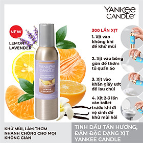 Tinh dầu tán hương đậm đặc dạng xịt Yankee Candle - Lemon Lavender (42.5g)