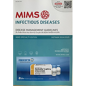 Sách - Mims 2024/2025 Ấn phẩm khoa học định kỳ chuyên đề Bệnh nhiễm khuẩn