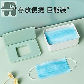Mua Hộp đựng khẩu trang  đựng giấy có nắp đậy chống bụi