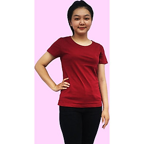 Crazy sale. Áo thun trơn nữ thoát nhiệt Nhật Bản GOKING, 100% cotton siêu thoáng mát, đánh bay cơn nóng mùa hè. Áo phông hàng hiệu cao cấp