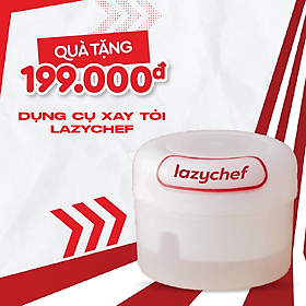 Mua Dụng Cụ Xay Tỏi Ớt Lazychef Kéo Tay Tiện Dụng 2 Lưỡi Xay Thép Không Gỉ Sử Dụng Đơn Giản