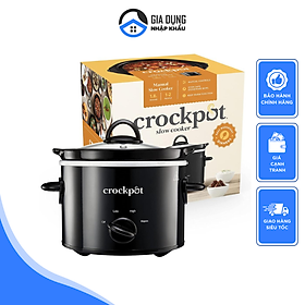 Mua Nồi Nấu Chậm Crock Pot  Nồi Kho Cá  Nồi Nấu Cháo  Nồi Ninh Xương  Dung Tích 1.8L  3 Mức Nhiệt  Nhập Đức - Nồi Đen 3.5L