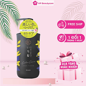 Dầu Xả Giữ Màu Nhuộm Cho Tóc Kracie Ichikami Color Care Conditioner 480g