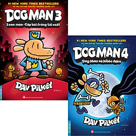 Combo 2 Quyển Dog Man Tập 3 + Tập 4