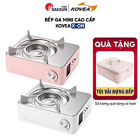 Bếp Ga Mini Cao Cấp Kovea X-ON - Công Suất 2400W | Thiết Kế Tối Giản | Bảo Hiểm Chống Nổ | Hàng Chính Hãng