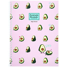 Sổ Lò Xo Spring Magic 2K Avocado - Màu Hồng