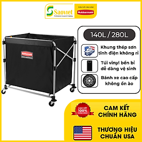 Mua Xe Đẩy Đồ Nhà Giặt Rubbermaid (Chính Hãng) - SKU: 1881749/50 | SAOVIETCO