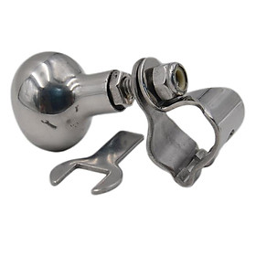 2- Steering Wheel Knob Handle  Marine Turning Aid, 316 Stainless