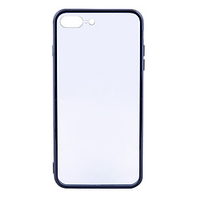 Ốp Lưng Dành Cho iPhone 7 Plus/ 8 Plus Viền Silicon Cao Cấp Sang Trọng - Viền Đen