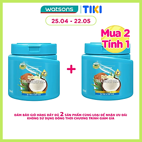 Kem Ủ Tóc Watsons Treatment Wax Coconut for Fine Or Limp Hair 500ml