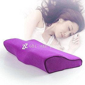 Gối ngủ chống đau vai gáy cao su non y tế size to ZURI PILLOW GDH-04