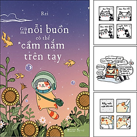 Ảnh bìa Giá Mà Nỗi Buồn Có Thể Cầm Nắm Trên Tay - Tặng kèm 03 postcard