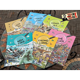 COMBO 6 CUỐN THỬ TÀI TÌM KIẾM – Rosie Heywood & Kamini Khanduri– Thanh Loan dịch -Đông A- NXB Dân Trí