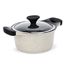 Nồi đá Lock&Lock Stone 2 tay cầm LCA6242D 24cm