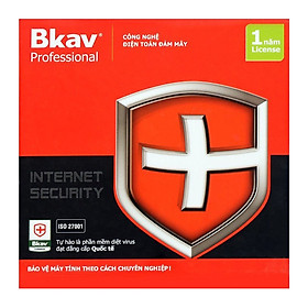 Phần Mềm diệt Virut của Người Việt BKAV Pro Internet Security 1PC/1 năm - Hàng Chính Hãng (Tặng kèm bộ vệ sinh máy tính)