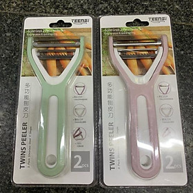 Mua Nạo củ quả nạo vỏ nạo sợi 2 trong 1 hàng xuất nhật cao cấp