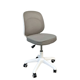 Mua Ghế xoay học sinh cho bé gái màu hồng CE1036A-2M Lưng lưới nệm vải không tay nhỏ gọn tiết kiệm diện tích chân nhựa xoay màu trắng hcm