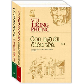 Hình ảnh ￼Sách - (Trọn Bộ 2 tập) Con Người Điêu Trá - Vũ Trọng Phụng