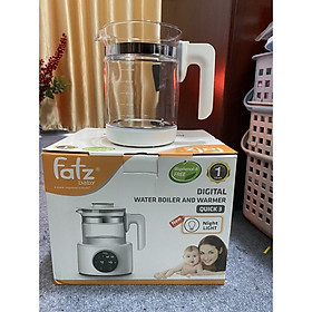 Mua Bình đựng nước thủy tinh 1200ml thay thế máy đun nước hâm sữa Fatzbaby Quick 1/Quick 2/ Quick 3/ Quick 4/Quick 8 (Hàng chính hãng)