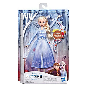 Búp bê Frozen II Singing Elsa Fashion Doll with Music Wearing Blue Dress by