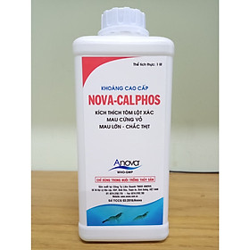 Khoáng Kích Thích Tôm Lột Xác Anova Nova Calphos chai 1 lít